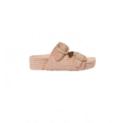 LOEFFLER RANDALL WOMEN'S THEO TWO BAND SANDAL IN BLUSH