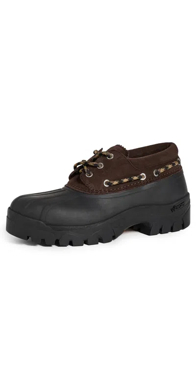 Loeffler Randall Zola Short Weather Boots Tmoro In Brown