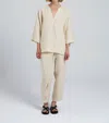 Loess Barrow Pant In Cream In White