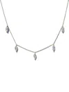 Loev 14k Recycled Yellow Gold Diamond Necklace In Brown