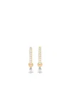 Loev 14kt Recycled Yellow Gold Allday Diamond Hoop Earrings In Gold