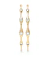 Loev 14kt Recycled Yellow Gold Curve Diamond Earrings In Gold