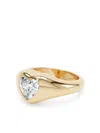 Loev 14kt Recycled Yellow Gold Curve Diamond Ring In Gold