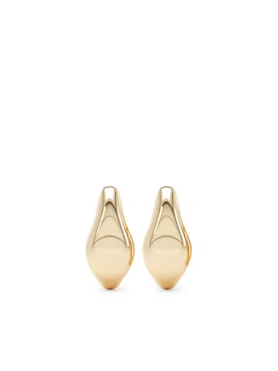 Loev 14kt Recycled Yellow Gold Curve Earrings
