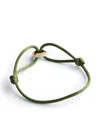 Loev 14kt Rose Gold Eternity Summer Diamond Bracelet In Green