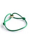 Loev 14kt Rose Gold Eternity Summer Diamond Bracelet In Green