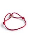 Loev 14kt Yellow Gold Eternity Summer Diamond Bracelet In Red