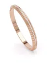 Loev 18k Rose Gold Eternity Diamond Bracelet In Pink