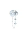 Loev Diamond Chain-link Stud Earring In Silver