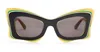 Loewe Geometrically Framed Sunglasses