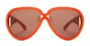 Loewe Brown Oversized Ladies Sunglasses Lw40132i 42e 65