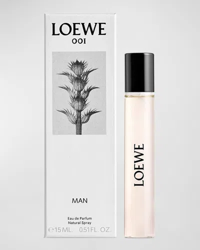 Loewe 001 Man Eau De Parfum, 0.5 Oz. In White