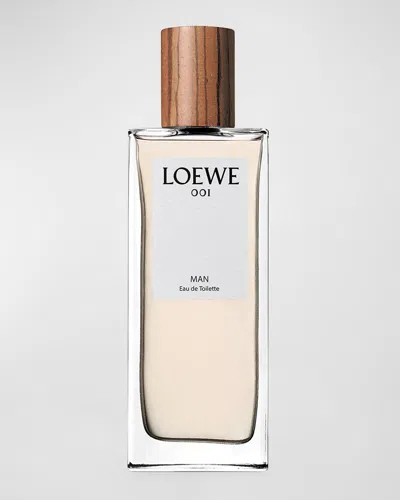 Loewe 001 Man Eau De Toilette, 1.7 Oz. In White