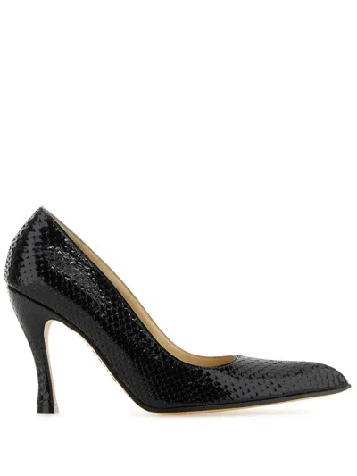 Loewe Scarpe Con Tacco In Naturalblack
