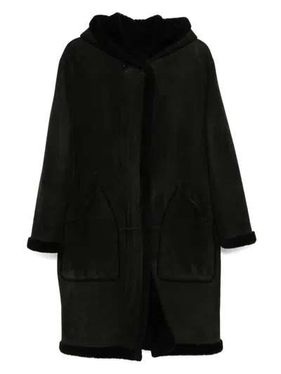 Pre-owned Loewe 1990-2000s Leather Coat