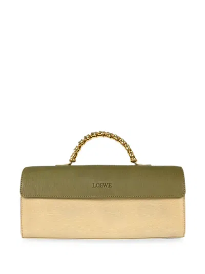 Pre-owned Loewe 1990-2000s Velazquez Clutch Bag In 中性色