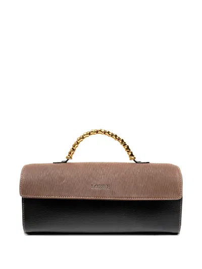 Pre-owned Loewe 1990s Top-handle Tote Bag In Black