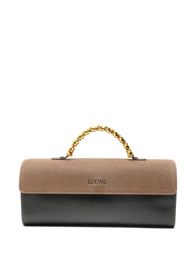 Pre-owned Loewe 1990s Velazquez Handbag In Black