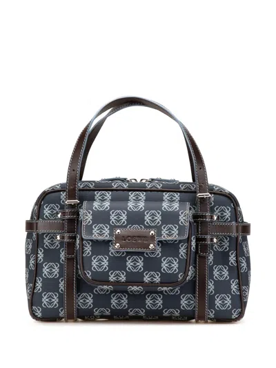 Pre-owned Loewe 2000-2010 Anagram Coated Canvas Handbag