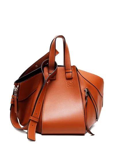 Pre-owned Loewe 2000-2020 Hammock Shoulder Bag In Brown