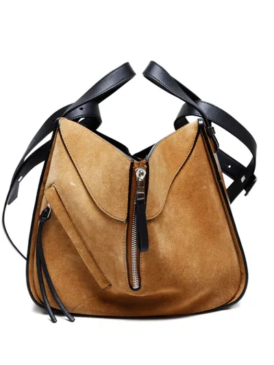 Pre-owned Loewe 2000-2020 Hammock Shoulder Bag In Neutral