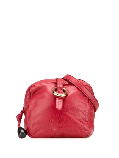 Pre-owned Loewe 2000-2025 Leather Anagram Crossbody Bag