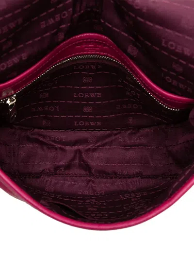 Pre-owned Loewe 2000-2010 Leather Heritage Crossbody Bag In Pink
