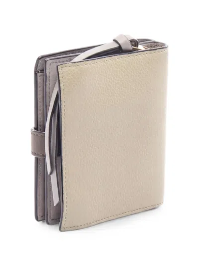 Pre-owned Loewe 2000s Anagram Bi-fold Wallet In Brown
