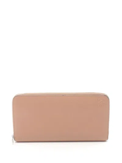 Pre-owned Loewe 2000s Anagram-debossed Wallet In 中性色