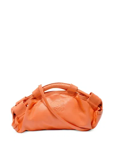 Pre-owned Loewe 2000s Anagram Tote Bag In Orange