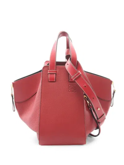 Pre-owned Loewe 2000s Hammock Small Handbag In Red