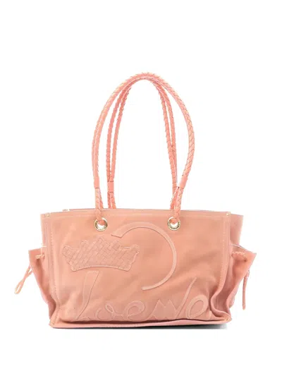 Pre-owned Loewe 2000s Logo-detail Tote Bag In Pink