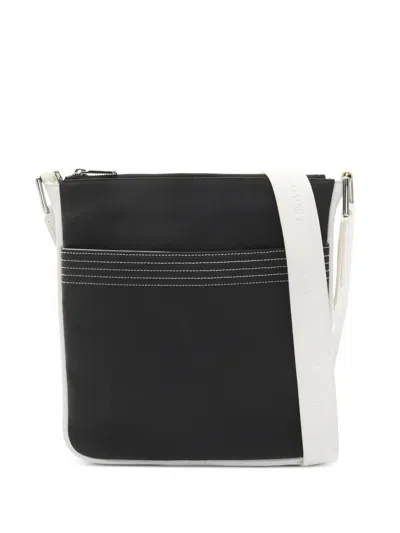 Pre-owned Loewe 2000s Repeat Anagram Schultertasche In Black