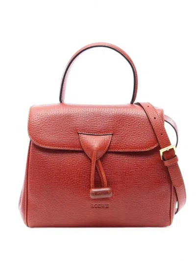 Pre-owned Loewe 2000s Top-handle Shoulder Bag In Red