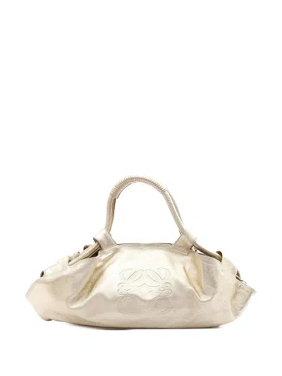Pre-owned Loewe 2007 Nappa Aire Hobo Bag In Gold