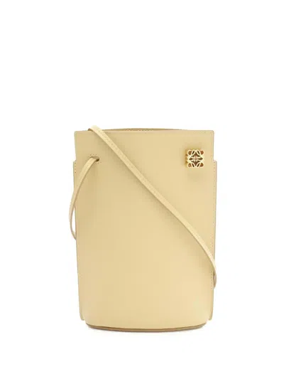 Pre-owned Loewe 2010-2024 Calfskin Dice Pocket Crossbody Bag
