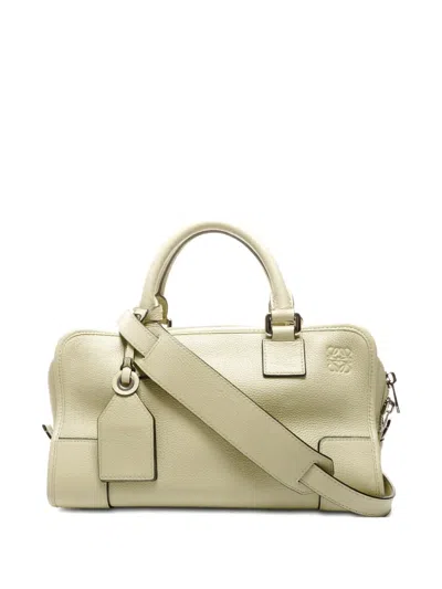 Pre-owned Loewe 2010-2025 28 Amazona Tote Bag In Neutral