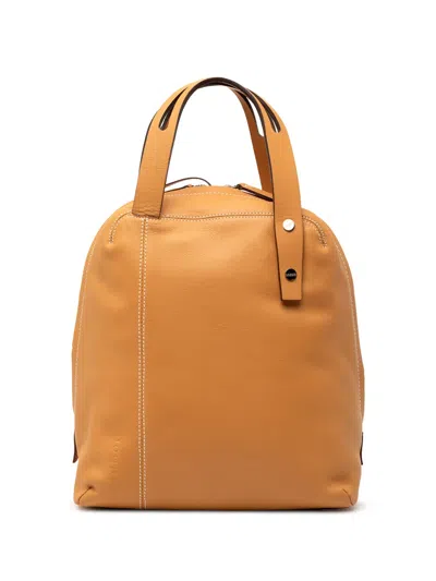 Pre-owned Loewe 2010-2025 Leather Handbag In Brown