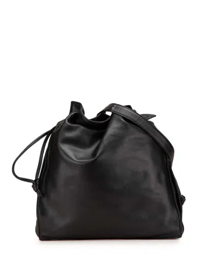 Pre-owned Loewe 2010-2025 Nappa Flamenco Drawstring Crossbody Bag
