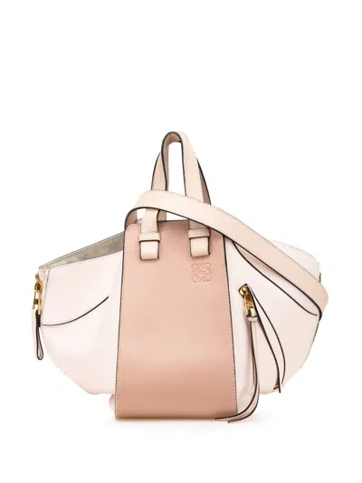 Pre-owned Loewe 2010-2025 Small Leather Hammock Bag Satchel
