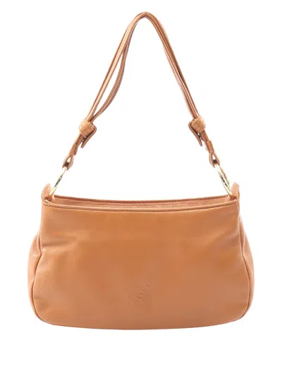 Pre-owned Loewe 2010-2026 Leather Shoulder Bag In Brown