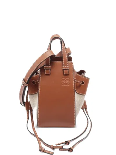 Pre-owned Loewe 2010 Hammock Mini Bag In Neutrals