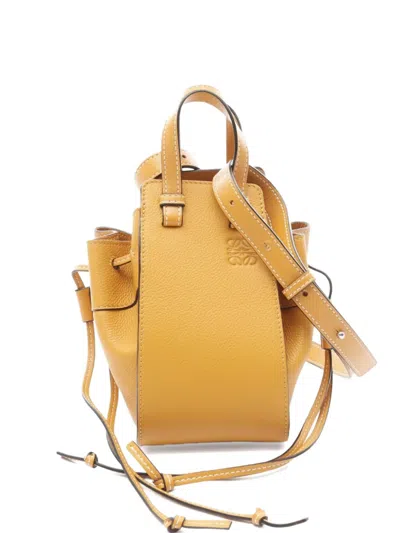 Pre-owned Loewe 2010 Hammock Shoulder Bag In Orange