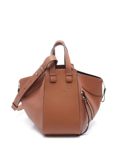 Pre-owned Loewe 2010 Hammock Small Handbag In 褐色