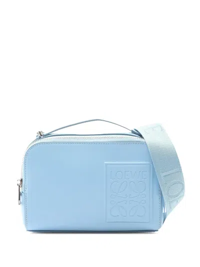 Pre-owned Loewe 2010-2025 Mini Camera Crossbody Handbag In Blue