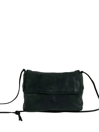 Pre-owned Loewe 2010-2026 Calf Leather Shoulder Bag In Black