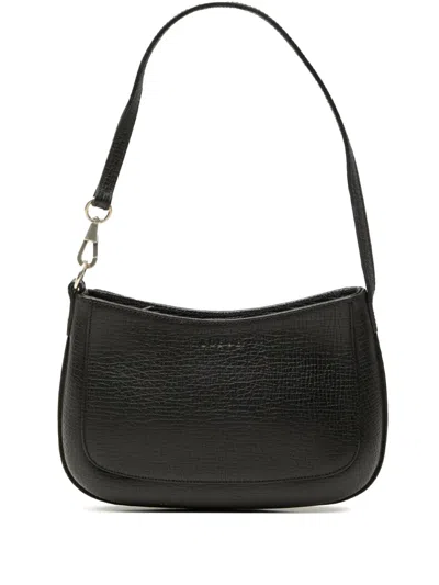 Pre-owned Loewe 2010-2026 Leather Shoulder Bag In Black