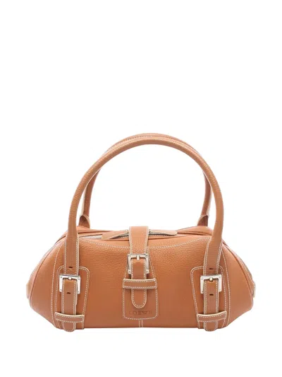 Pre-owned Loewe 2010-2026 Senda Handbag In Brown