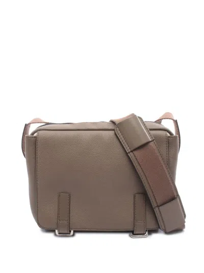 Pre-owned Loewe 2010-2026 Xs Military Messenger Bag Crossbody Bag In Gray