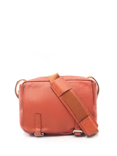 Pre-owned Loewe 2010-2026 Xs Military Messenger Bag Crossbody Bag In Orange